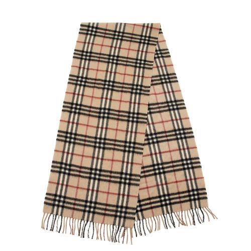 Burberry Cashmere Check Scarf