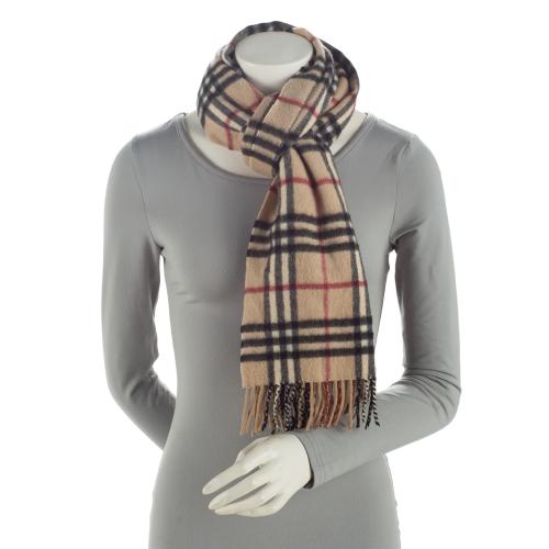 Burberry Cashmere Check Scarf