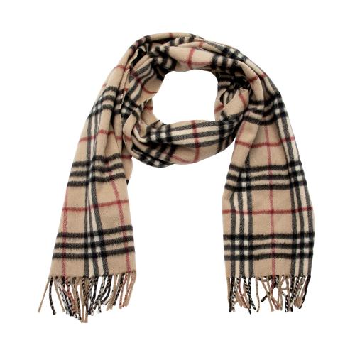 Burberry Cashmere Check Scarf