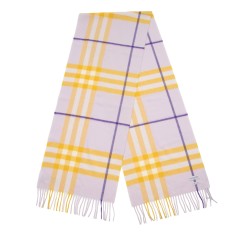 Burberry Cashmere Giant Check Scarf