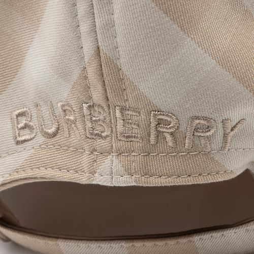 Burberry Check Baseball Hat