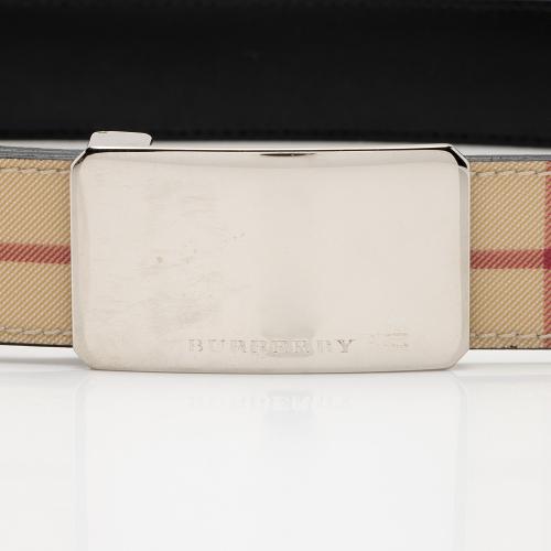 Burberry Nova Check Belt - Size 32 / 80