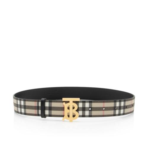 Burberry Vintage Check TB Belt - Size 26 / 66