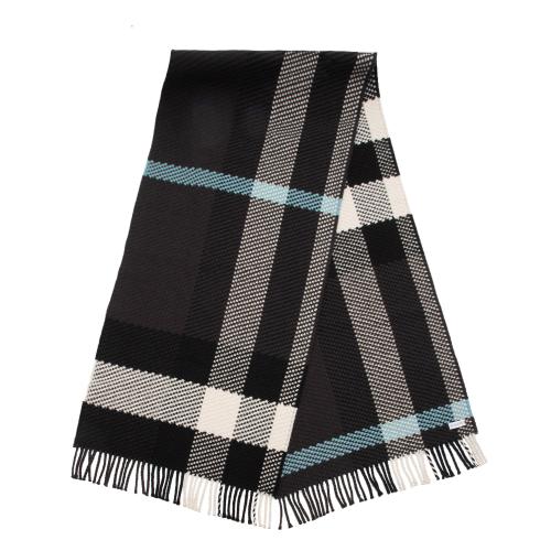 Burberry Wool Jumbo Check Oversize Scarf