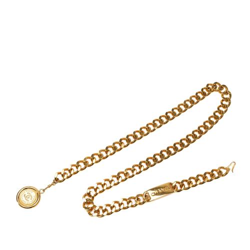 Chanel Medallion Chain-Link Belt - 36 / 92