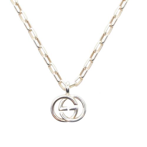 Gucci Interlocking G Pendant Necklace