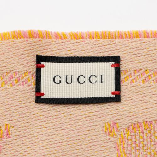 Gucci Wool GG Scarf