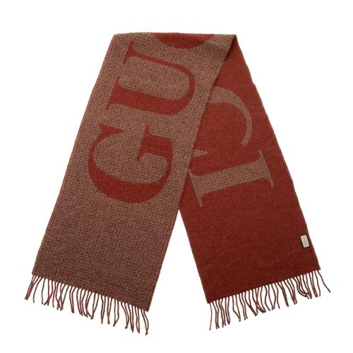 Gucci Wool Reversible Logo Scarf