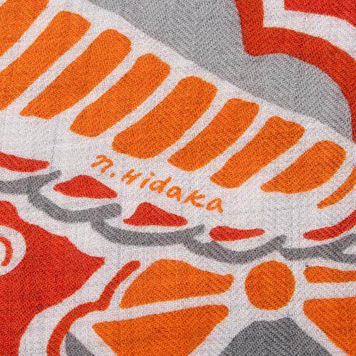 Hermes Cashmere Silk Bingata 140cm Shawl