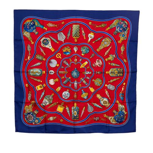 Hermes Qu Importe Le Flacon Silk Scarf