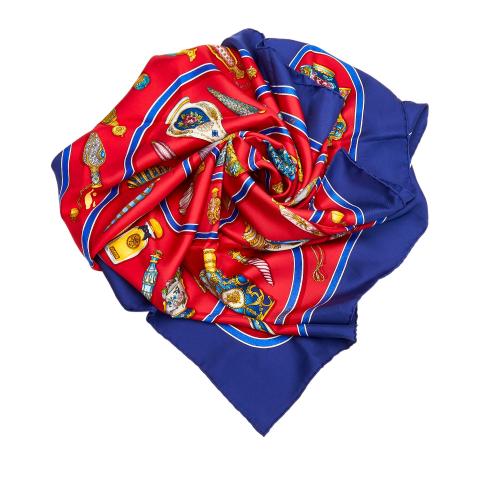 Hermes Qu Importe Le Flacon Silk Scarf