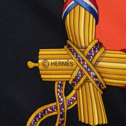 Hermes Silk 1789 Liberte Egalite Fraternite 90cm Scarf