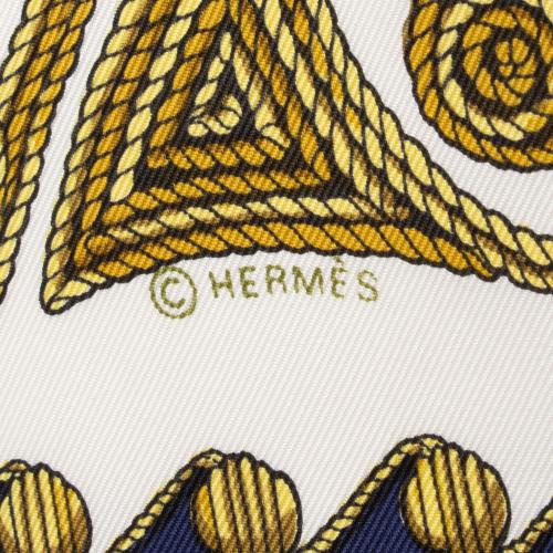 Hermes Silk Arabesques 90cm Scarf