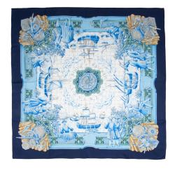 Hermes Silk Azulejos 90cm Scarf