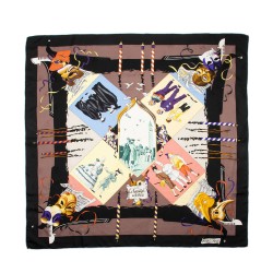 Hermes Silk Carnival 90cm Scarf