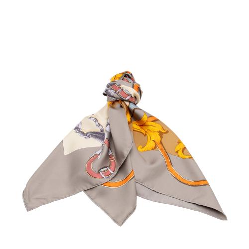 Hermes Silk Carre LInstruction du Roy 90cm Scarf