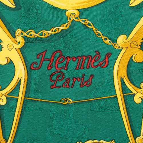 Hermes Silk Carre LInstruction du Roy 90cm Scarf