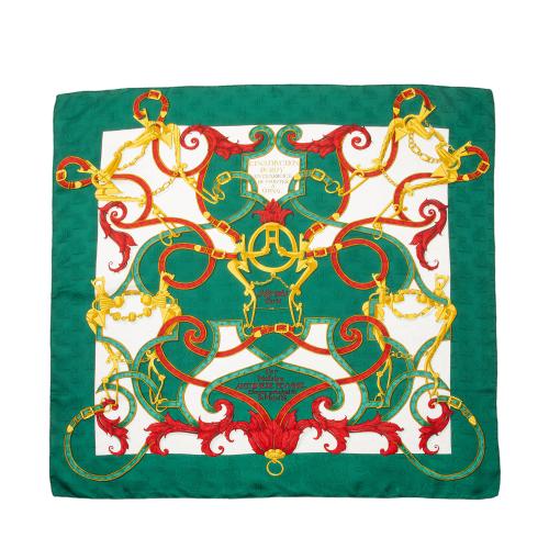 Hermes Silk Carre LInstruction du Roy 90cm Scarf