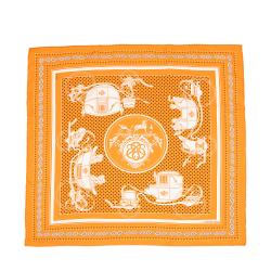 Hermes Silk Ex Libris 55cm Scarf