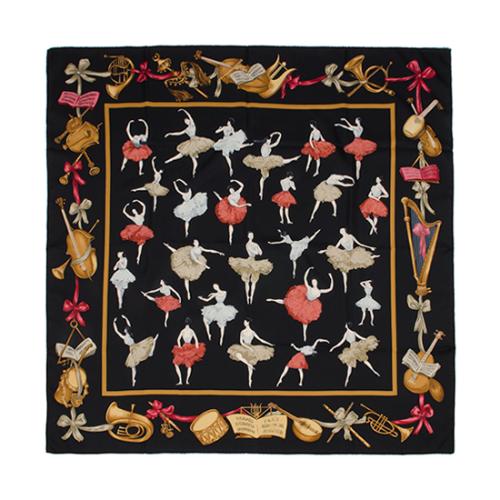 Hermes Silk La Danse Scarf