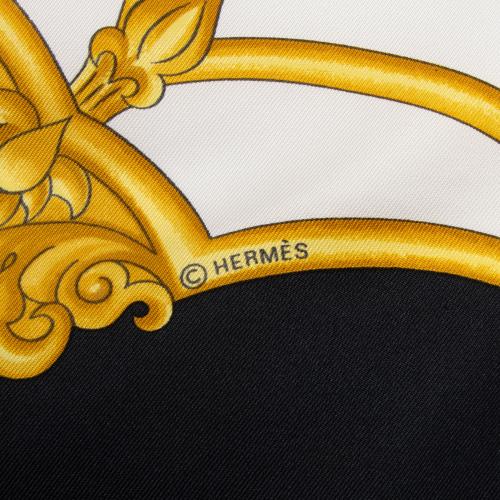 Hermes Silk Les Chevaux Des Moghols 90cm Scarf