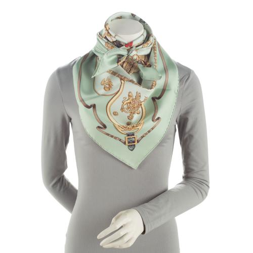 Hermes Silk The Royal Mews 90cm Scarf