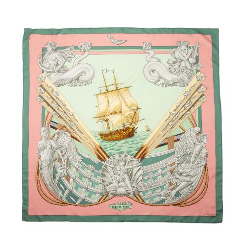 Hermes Silk Zephyr 90cm Scarf