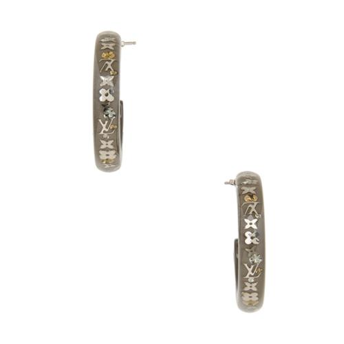 Louis Vuitton Inclusion Hoop Earrings 