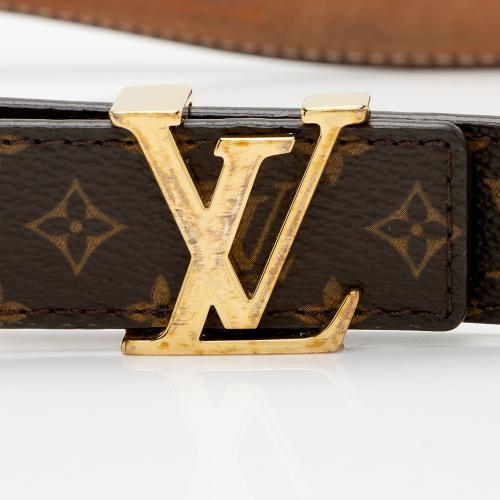 Louis Vuitton Monogram Canvas Initiales Belt - Size 32 / 80