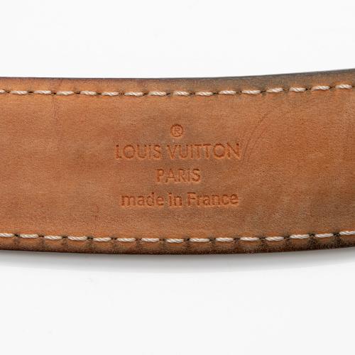 Louis Vuitton Monogram Canvas Initiales Belt - Size 32 / 80