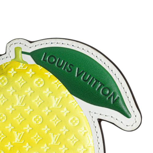 Louis Vuitton Monogram Lemon Charm Key Chain