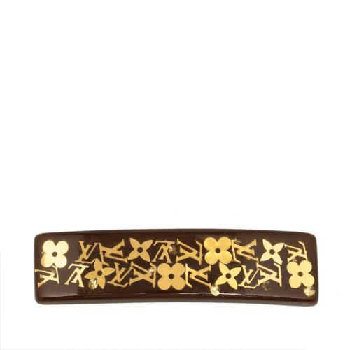 Louis Vuitton Monogram Resin Inclusion Barrette