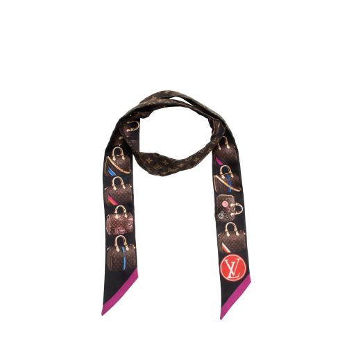 Louis Vuitton Silk Tribute To Speedy BB Bandeau Scarf