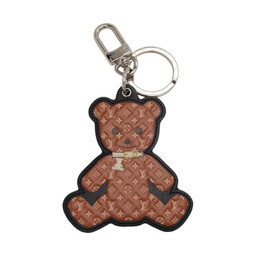 Louis Vuitton Monogram Teddy Bear Bag Charm