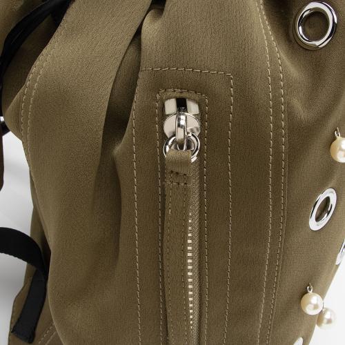 3.1 Phillip Lim Satin Pearl Eyelet Backpack