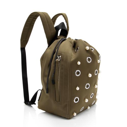 3.1 Phillip Lim Satin Pearl Eyelet Backpack