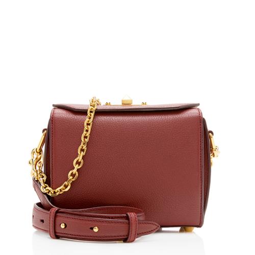 Alexander McQueen Leather Box Shoulder Bag