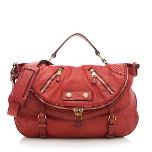 Alexander McQueen Leather Faithful Satchel - FINAL SALE