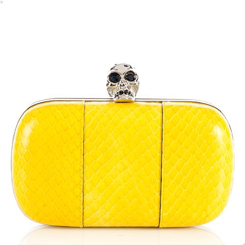 Alexander McQueen Skull Clutch