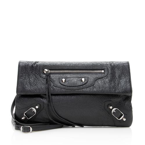 Balenciaga Agneau Giant 12 Envelope Strap Clutch