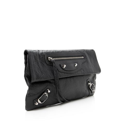 Balenciaga Agneau Giant 12 Envelope Strap Clutch