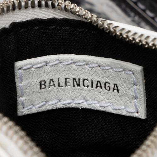 Balenciaga Agneau Graffiti Le Cagole Small Shoulder Bag