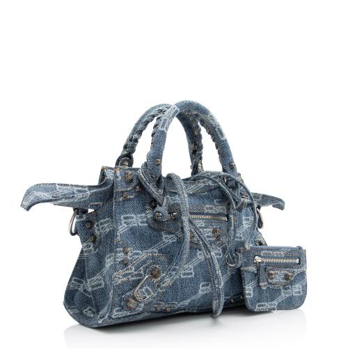 Balenciaga orders denim bag