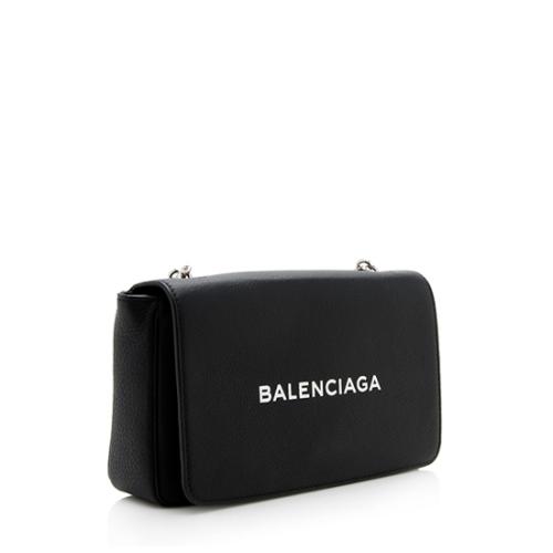 Balenciaga Calfskin Everyday Wallet On Chain Bag