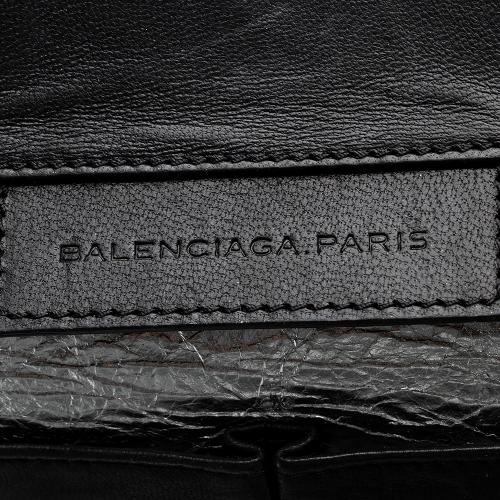 Balenciaga Calfskin Papier A4 Zip Around Large Tote