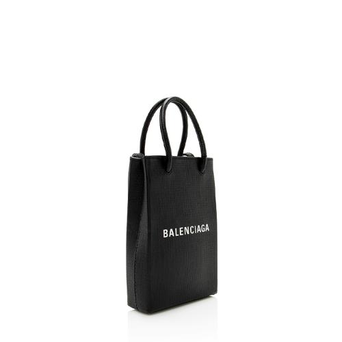 Balenciaga Calfskin Phone Holder Crossbody