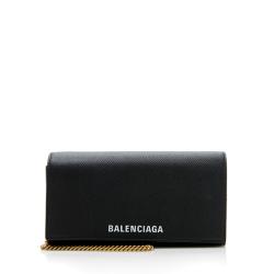 Balenciaga Calfskin Ville Continental Wallet