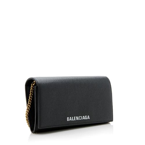 Balenciaga Calfskin Ville Continental Wallet