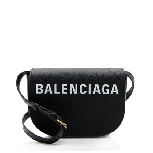 Balenciaga Calfskin Ville Day Small Shoulder Bag