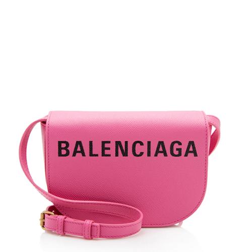 Balenciaga Calfskin Ville Day Small Shoulder Bag